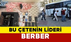 Berberin örgüt liderliği yaptığı çete çökertildi: 76 gözaltı