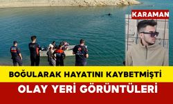 Boğularak hayatını kaybetmişti: Olay yeri görüntüleri