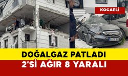 Doğalgaz patlaması: 2'si ağır 8 yaralı