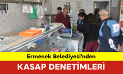 Ermenek Belediyesi'nden Kasap Denetimleri