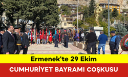 Ermenek'te 29 Ekim Cumhuriyet Bayramı Coşkusu