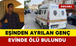 Eşinden ayrılan genç evinde ölü bulundu