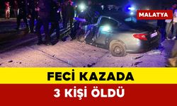 Feci kazada 3 ölü 4 yaralı