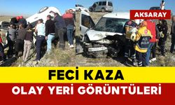 Feci kazanın olay yeri görüntüleri