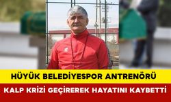 Futbol antrenörü kalbine yenik düştü