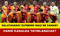 Galatasaray Elfsborg maçı ne zaman? Hangi kanalda yayınlanacak?