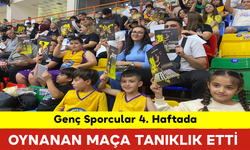 Genç Sporcular 4. Haftada Oynanan Maça Tanıklık Etti