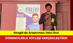 Google’da Araştırmacı Utku Evci Öğrencilerle Söyleşi Gerçekleştirdi