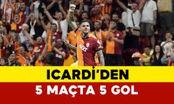 Icardi'den 5 maçta 5 gol