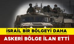 İsrail, Lübnan sınırında bir bölgeyi daha askeri bölge ilan etti