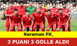 Karaman FK, 3 Puanı 3 Golle Aldı!