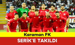 Karaman FK Serik’e Takıldı