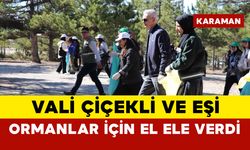 Karaman'da ormanlar için el ele verdiler