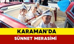 Karaman'da sünnet merasimi