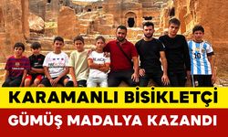 Karamanlı Bisikletçi Eymen Egemen Kaya Mardin’de Gümüş Madalya Kazandı