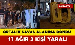 Kazada ortalık savaş alanına döndü: 1'i ağır 3 yaralı