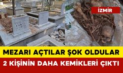 Mezarı açtılar kimliği belirsiz 2 kişinin daha kemiği çıktı