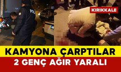 Motor kamyona çarptı: 2 ağır yaralı