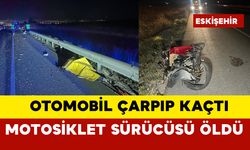 Otomobil çarpıp kaçtı 75 yaşındaki motor sürücüsü öldü