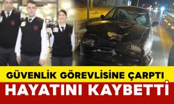 Otomobilin çarptığı güvenlik görevlisi hayatını kaybetti