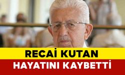 Recai Kutan hayatını kaybetti