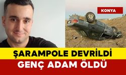 Şarampole devrilen araçtaki genç adam öldü