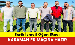 Serik İsmail Oğan Stadı Karaman FK Maçına Hazır