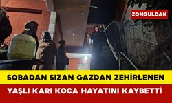 Sobadan sızan gazdan zehirlenen yaşlı karı koca hayatını kaybetti