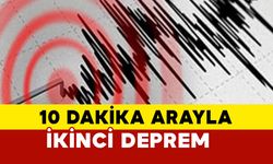 Son Dakika: Sivas'ta 10 dakika arayla 4.1 büyüklüğünde ikinci deprem