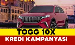 TOGG T10X Modeli için Faizsiz Kredi Kampanyası