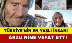 Türkiye'nin en yaşlı insanı Arzu nine hayatını kaybetti... Arzu Sınıroğlu kimdir?