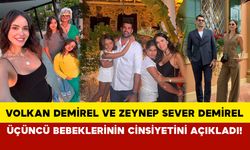 Volkan Demirel ve Zeynep Sever Demirel üçüncü bebeklerinin cinsiyetini açıkladı!