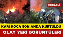 Yanmaktan son anda kurtuldular