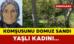 Yaşlı kadını domuz sandı ve bakın ne yaptı...