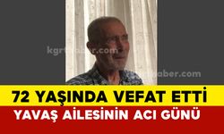 Yavaş Ailesinin Acı Günü