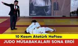 10 Kasım Atatürk Haftası Judo Müsabakaları Sona Erdi