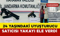 Karaman'da 24 Yaşındaki Uyuşturucu Satıcısı Yakayı Ele Verdi