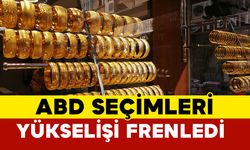 ABD başkanlık seçimleri altın fiyatlarındaki yükselişi frenledi