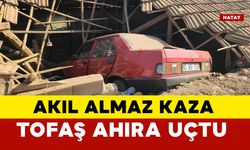 Akıl Almaz Kaza: Tofaş Ahıra Uçtu