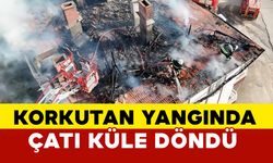 Aksaray'da Korkutan Yangın