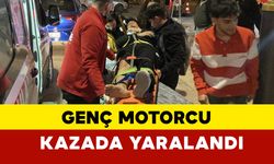 Aksaray'da motorla otomobil çarpıştı: 1 yaralı