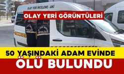 Annesi Birlikte Yaşayan Adam Evinde Ölü Bulunan Adam OLAY YERİ GÖRÜNTÜLERİ