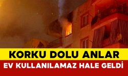 Antalya’da Apartman Yangını Korku Dolu Anlara Neden Oldu: Ev Kullanılamaz Hale Geldi