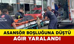 Antalya’da Mobilya Mağazasında Asansör Boşluğuna Düşen Kadın Ağır Yaralandı