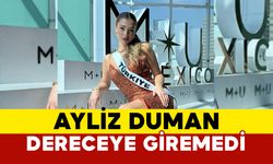 Ayliz Duman Dereceye Giremedi