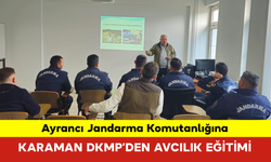 Ayrancı Jandarma Komutanlığına Avcılık Eğitimi