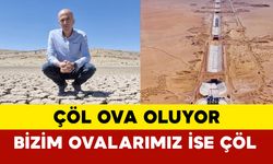 Başkanı Bayram: “Çöl Ova Oluyor, Bizim Ovalarımız Çöl Oluyor”