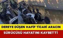 Batman'da kontrolden çıkan araç dereye düştü, sürücü hayatını kaybetti