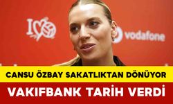 Cansu Özbay Sakatlıktan Dönüyor: VakıfBank Tarih Verdi