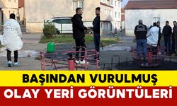 Çocuk parkında başından vurulmuş halde bulundu